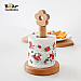 KY Kitchen Paper Towel Holder - S (ឈើសម្រាប់ដាក់ក្រដាស (តូច))